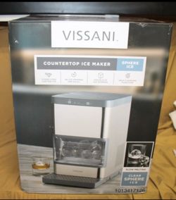 Vissani sphere countertop ice maker