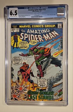 Vintage Amazing Spider-Man #122. CGC Graded From 1973