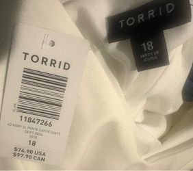 Torrid Chiffon Midi Dress Ivory Sleeveless