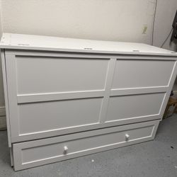 Queen Murphy Bed With Matress
