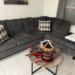 Like-New Ashley Signature Design Sectional Couch