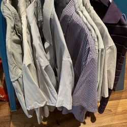 Mens Shirt Short Sleeves L and XL