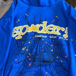 Blue Spider Hoodie 