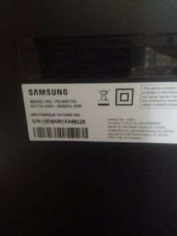 Samsung sound bar