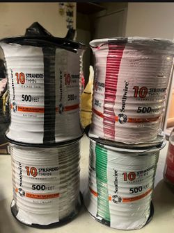 Electrical wire gauge #10 500ft.  $150 each one