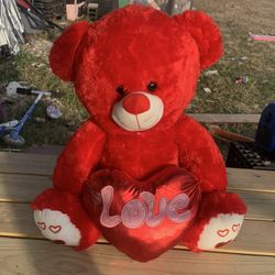 Giant Valentine Teddy Bear (O.B.O)