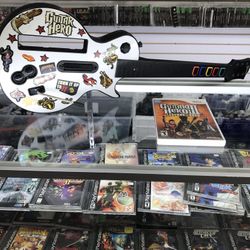 Nintendo Wii Guitar And Guitar Hero 3 $120 Gamehogs 11am-7pm