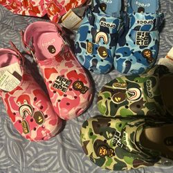 Bape Crocs