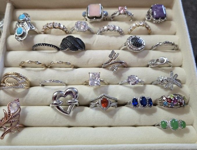Estate Sale Of Beautiful Rings