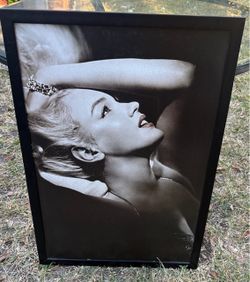 Vintage "Forever Marilyn" Monroe Framed 1950 Glamour Art Poster