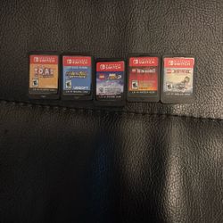 Nintendo Switch Games (Like new) (NO CASE) ($152 for all) (Prices are Negotiable)