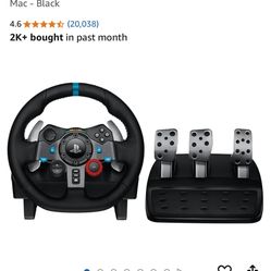 Logitech G29 Racing Wheel PS5/PS4/PC With Stand!