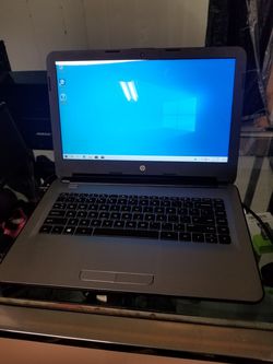 Hp notebook laptop model 14 windows 10 (need external mouse)