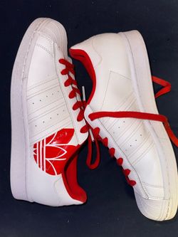 Adidas Sneakers with Red Laces