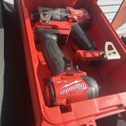 Milwaukee M18 Drill And Impact Packout Set 