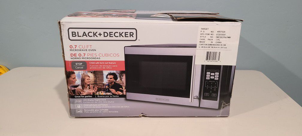 Black & Decker Microwave 