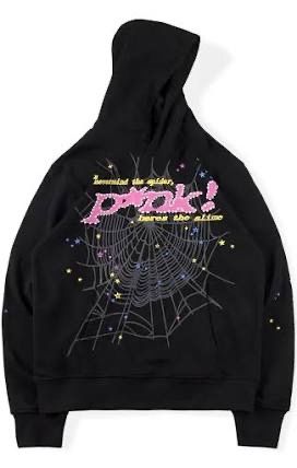 PINK SP5DER HOODIE