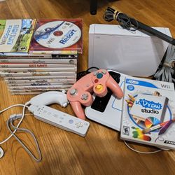 Wii Bundle with Peripherals and Games