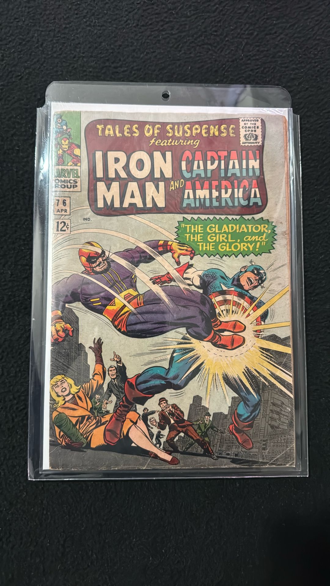 Ironman    And    Captain America    76 Apr