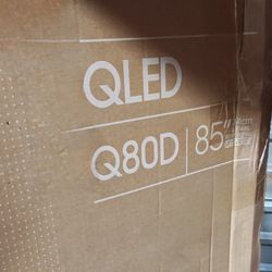 TV SAMSUNG QLED 85" (Q80D).