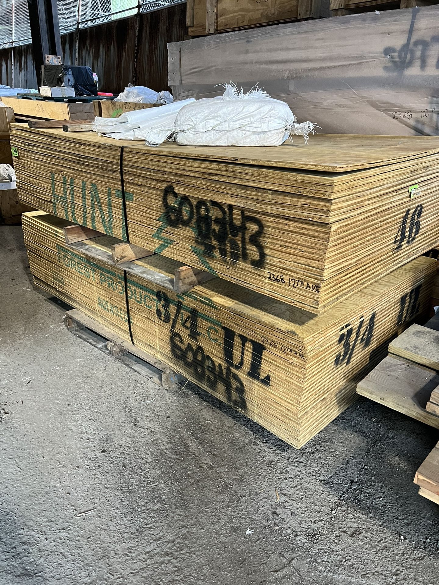 3/4” X 4’ X 8’ Pressure Treated MCA Plywood 50 Sheets For $2,000 (only Sold In Bulk)