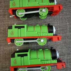Lot of 3 Thomas Trackmaster Motorized Percy Trains 2013 *Tested*