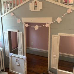 Pottery Barn Kids Playhouse Loft Bed