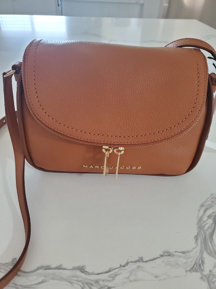Leather Marc Jacobs Messenger Bag