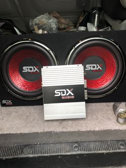SDX audio speakers