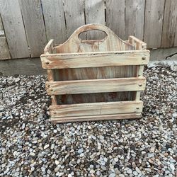 Large Farm Decor/ Magazine Rack