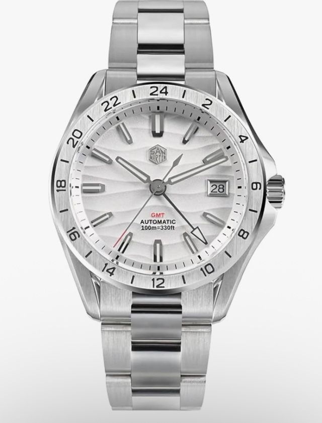 San Martin SN0129 Sand Dial Watch