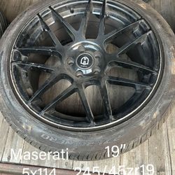 Rims And Tires 5x114