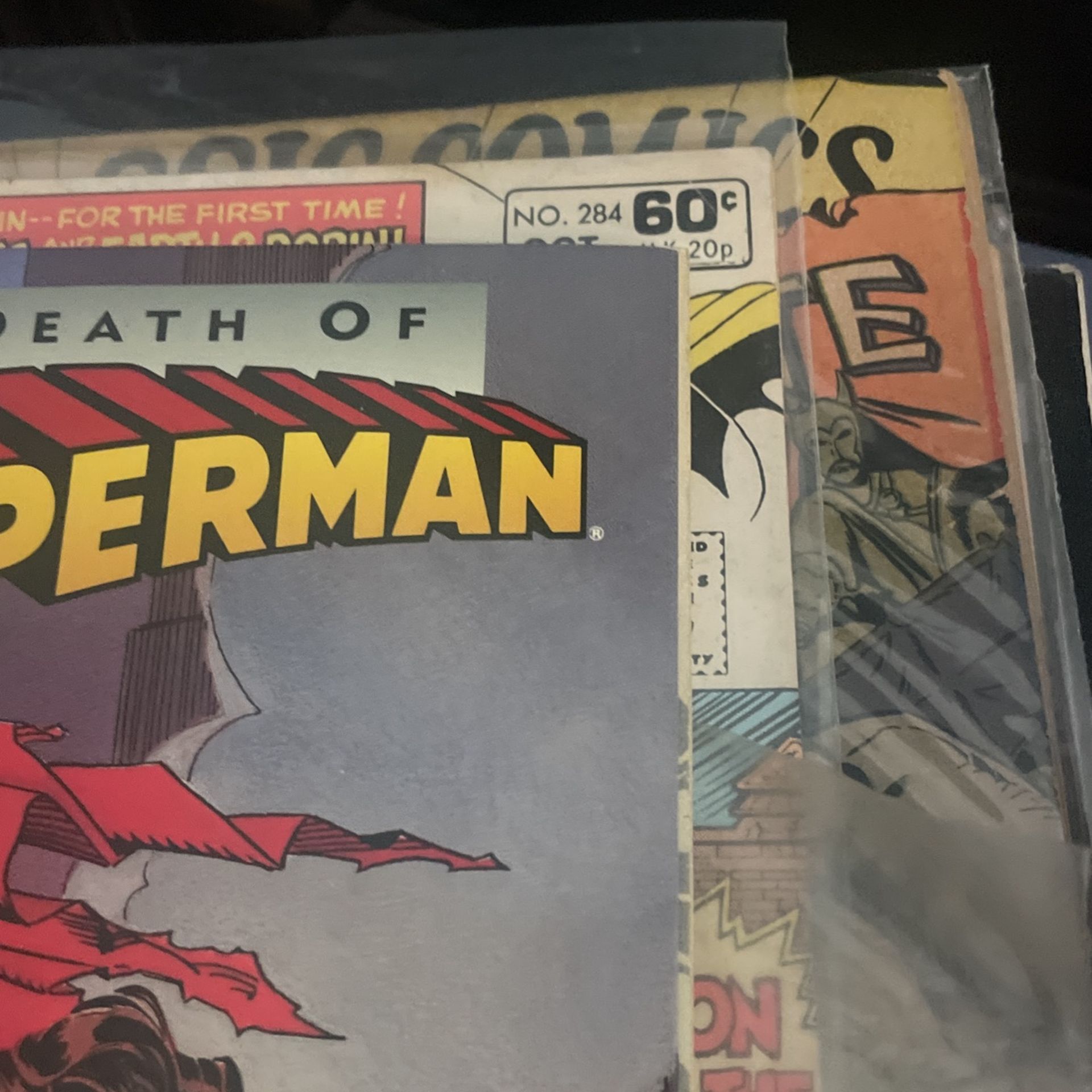DC Comic Death Of Superman