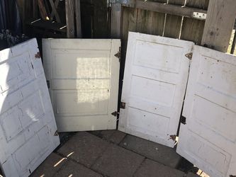 Cabinet Doors 23/30”-2-19/33”-20/33”- 15/40 1/2”-19 52” $15 Each