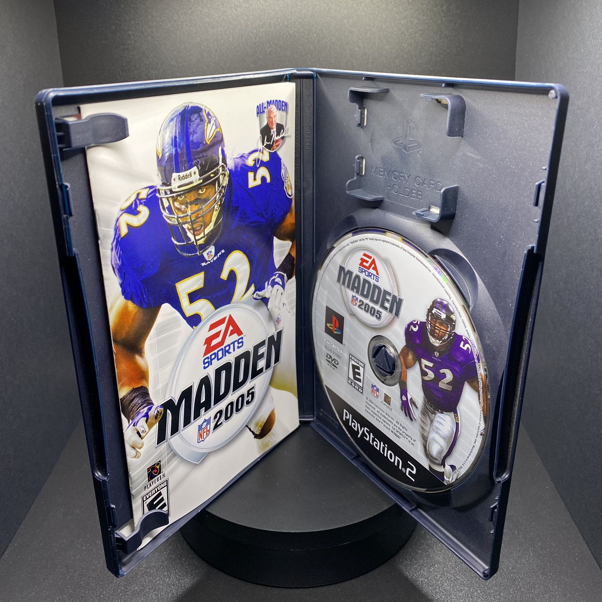 Madden NFL Football 2005 *Free w/ Any Purchase (limit 1) For PlayStation 2 Cleaned/Tested/Authentic