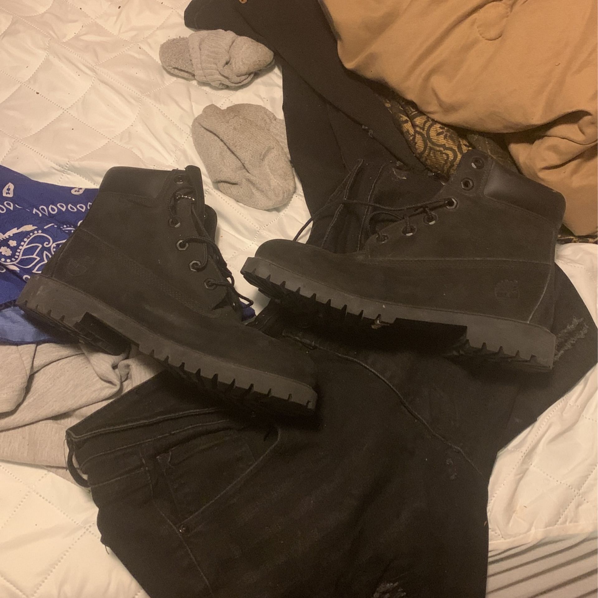 Timberland Boots Size 7 Girls 