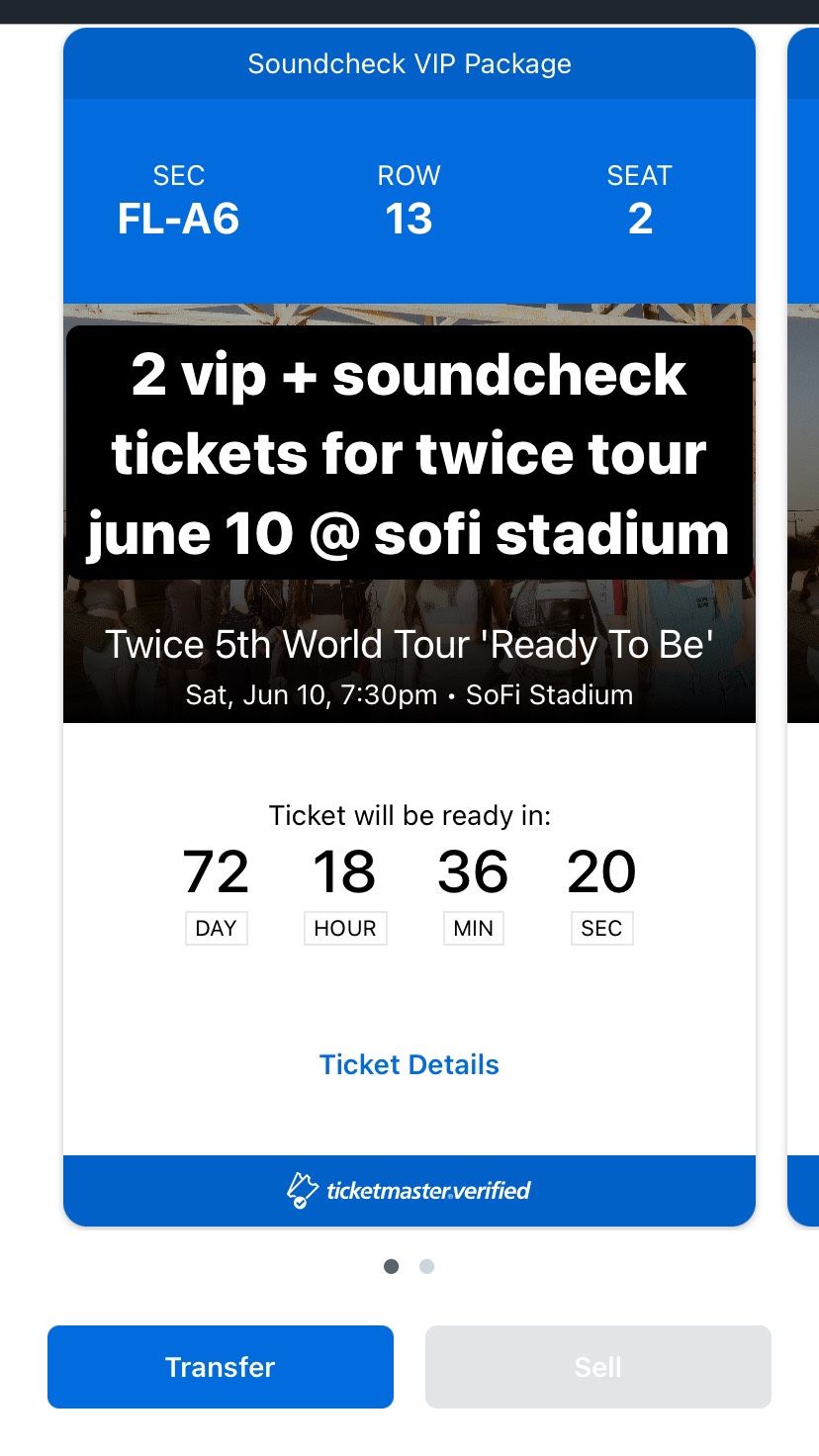 Ticketmaster on X: TWICE 5TH WORLD TOUR 'READY TO BE' Update