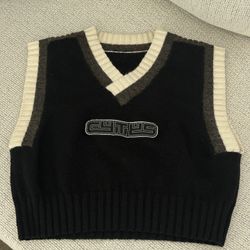 Sleeveless Sweater Vest