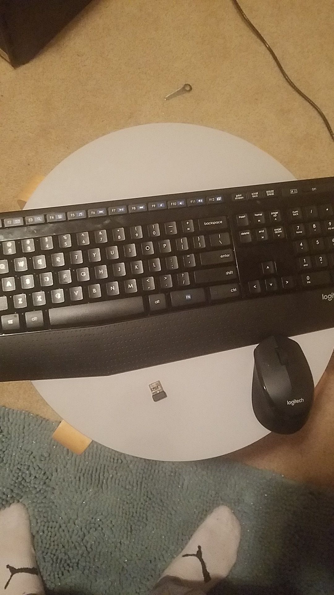 Logitech Wireless Keyboard And Mouse