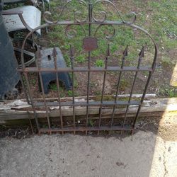 Vintage Iron Gate