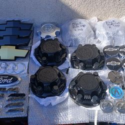 Aftermarket Wheel caps, emblems, and decals