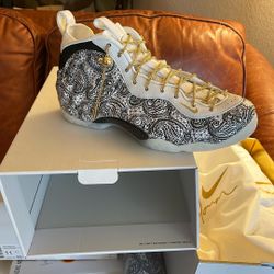 Men’s Nike Foamposite sz 10.5 Victor Solomon Westside Beaches