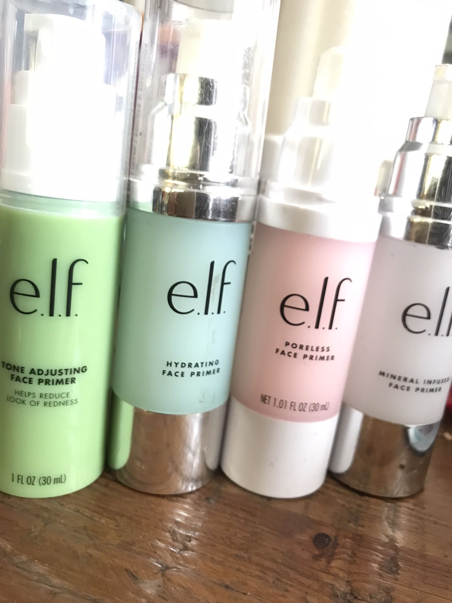 New Elf Makeup Primers