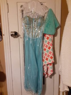Blue Prom Dress