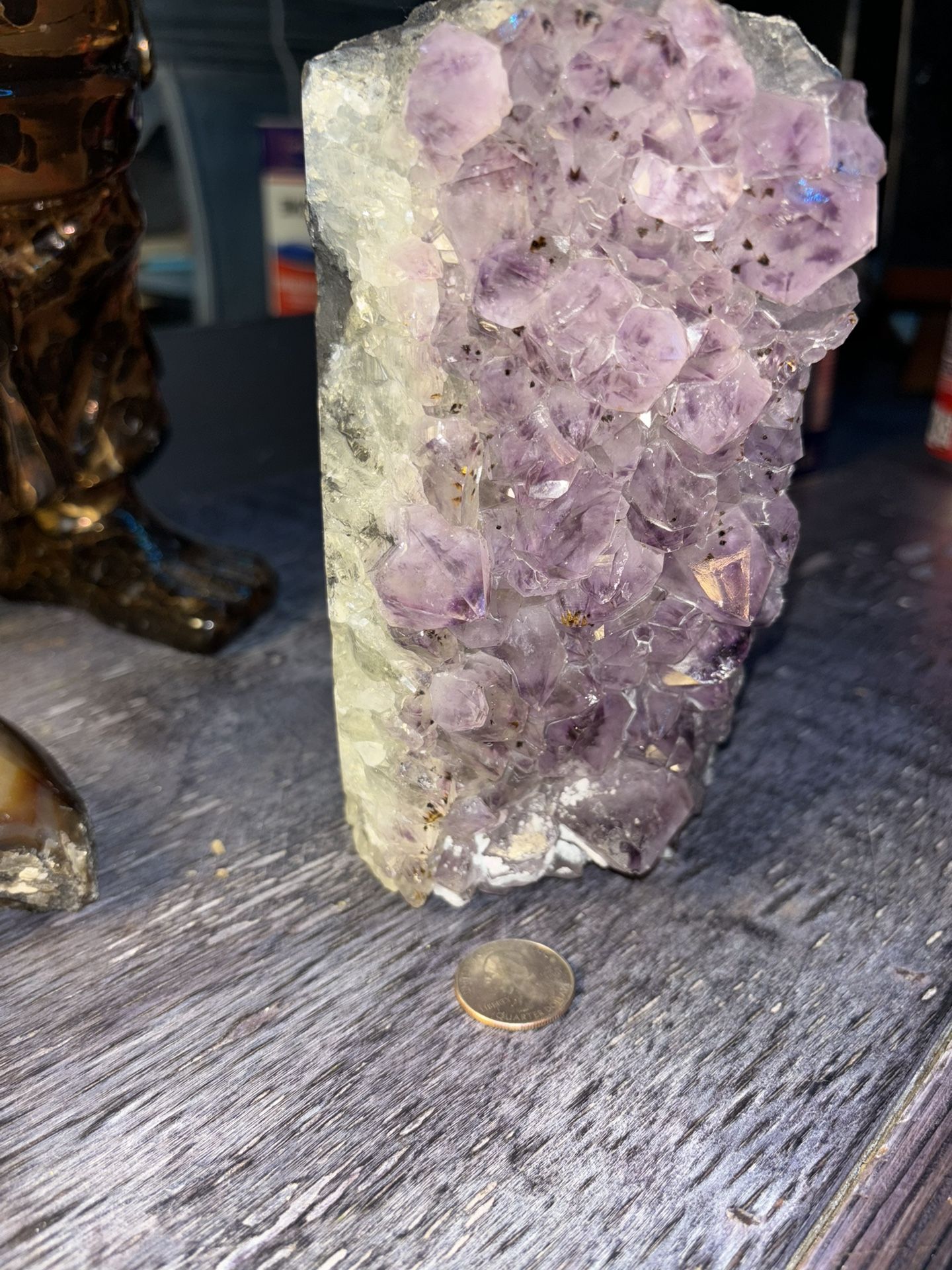 Chunky Amythest Cluster Crystal 