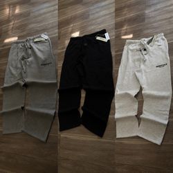 Essential sweatpants uncuffed