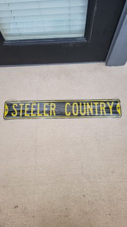 Pittsburgh Steeler Sign