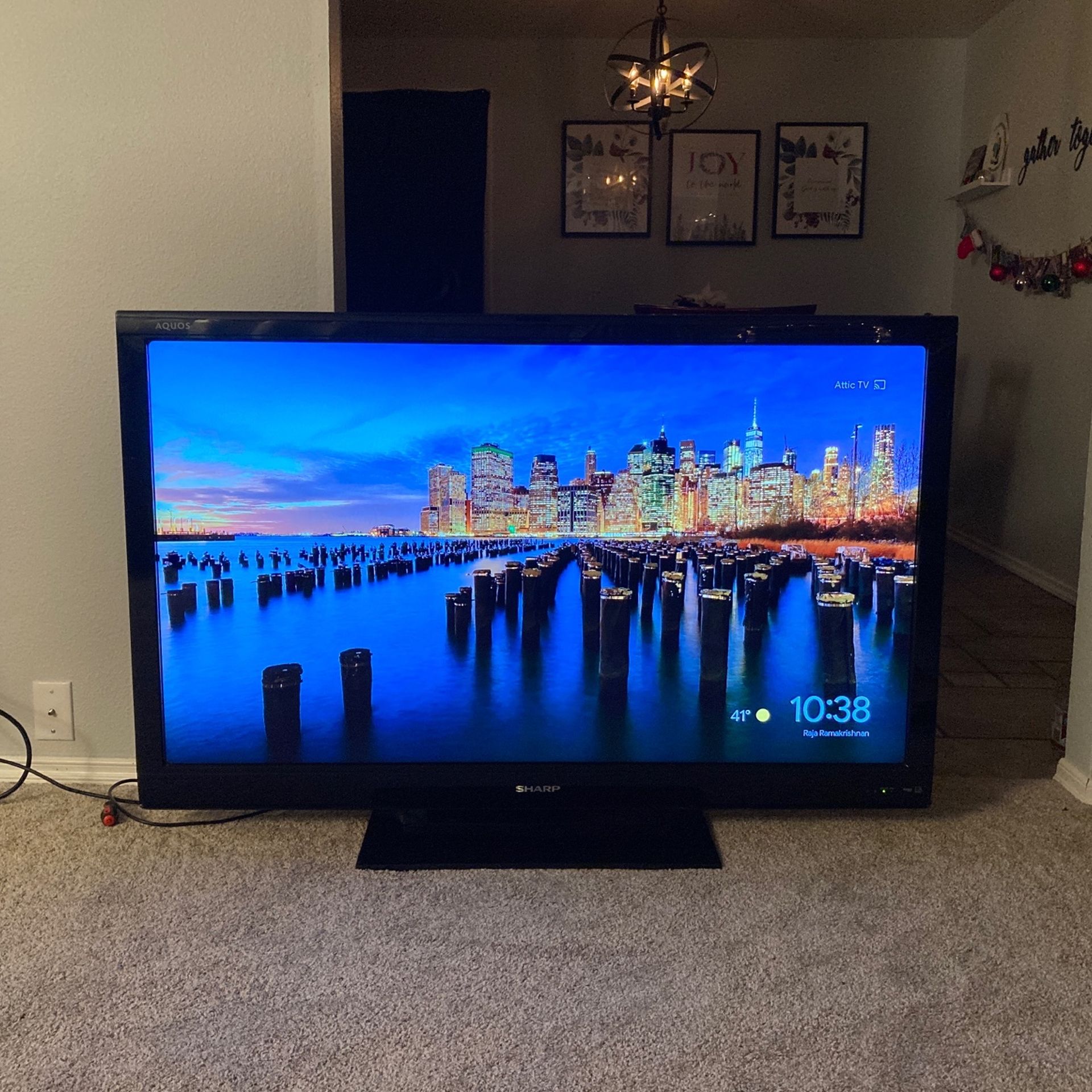 60 inch TV