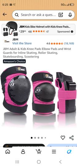 Kids knee, elbow and wrist pads