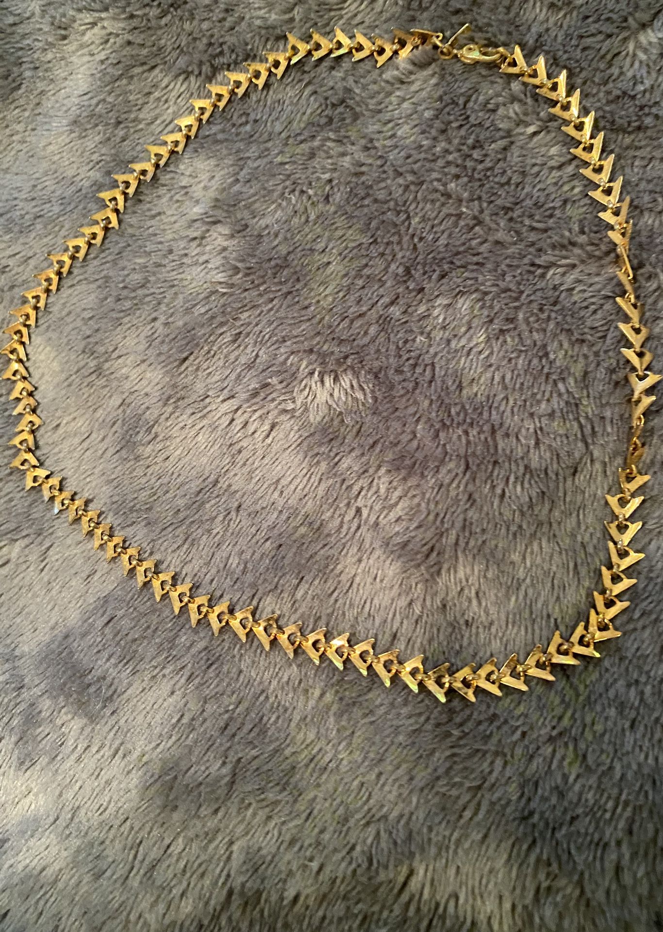 14k Plated Gold Chain Choker